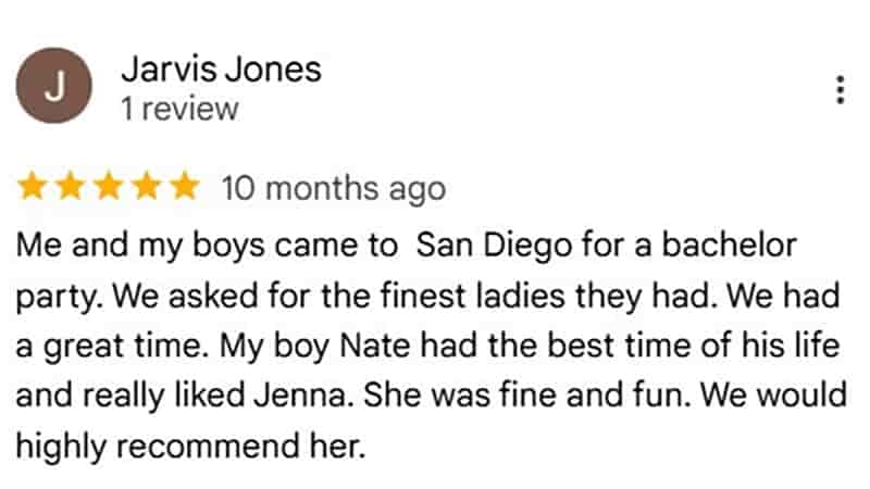 Jarvis J. testimonial