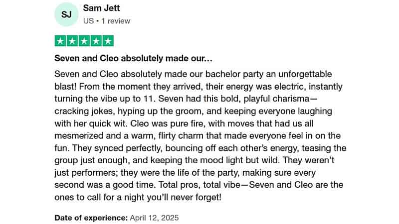 Sam J. testimonial